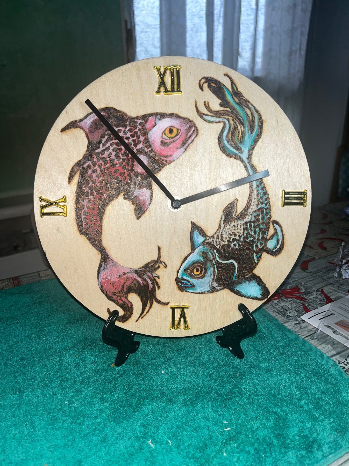 Orologio zodiaco pesci